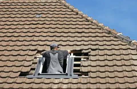 Pose de velux - Grane